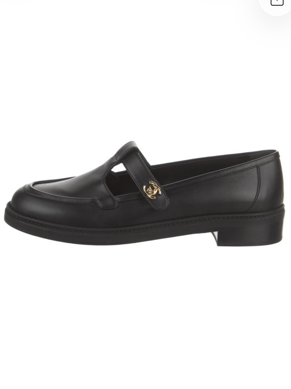 Chanel Mary Jane Moccasins